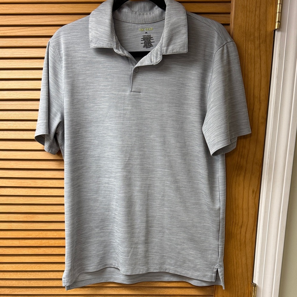 Tek Gear Light Gray Polo Shirt